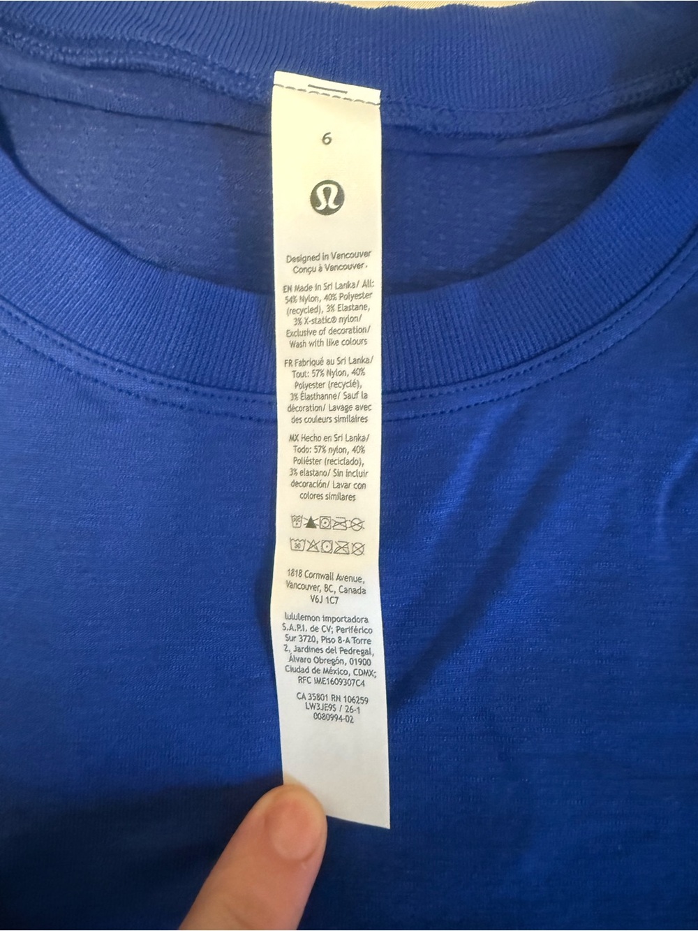 lululemon Swiftly Relaxed Long Sleeve Shirt size 6 - Picture 2 of 4